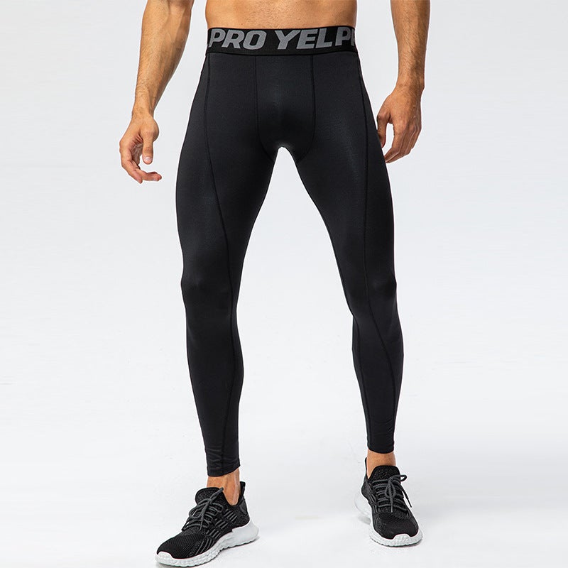 Men'S Pro Sports Pants Fitness Running Training Trousers Quick-Drying Sweat-Wicking Breathable Stretch Leggings - Image 3